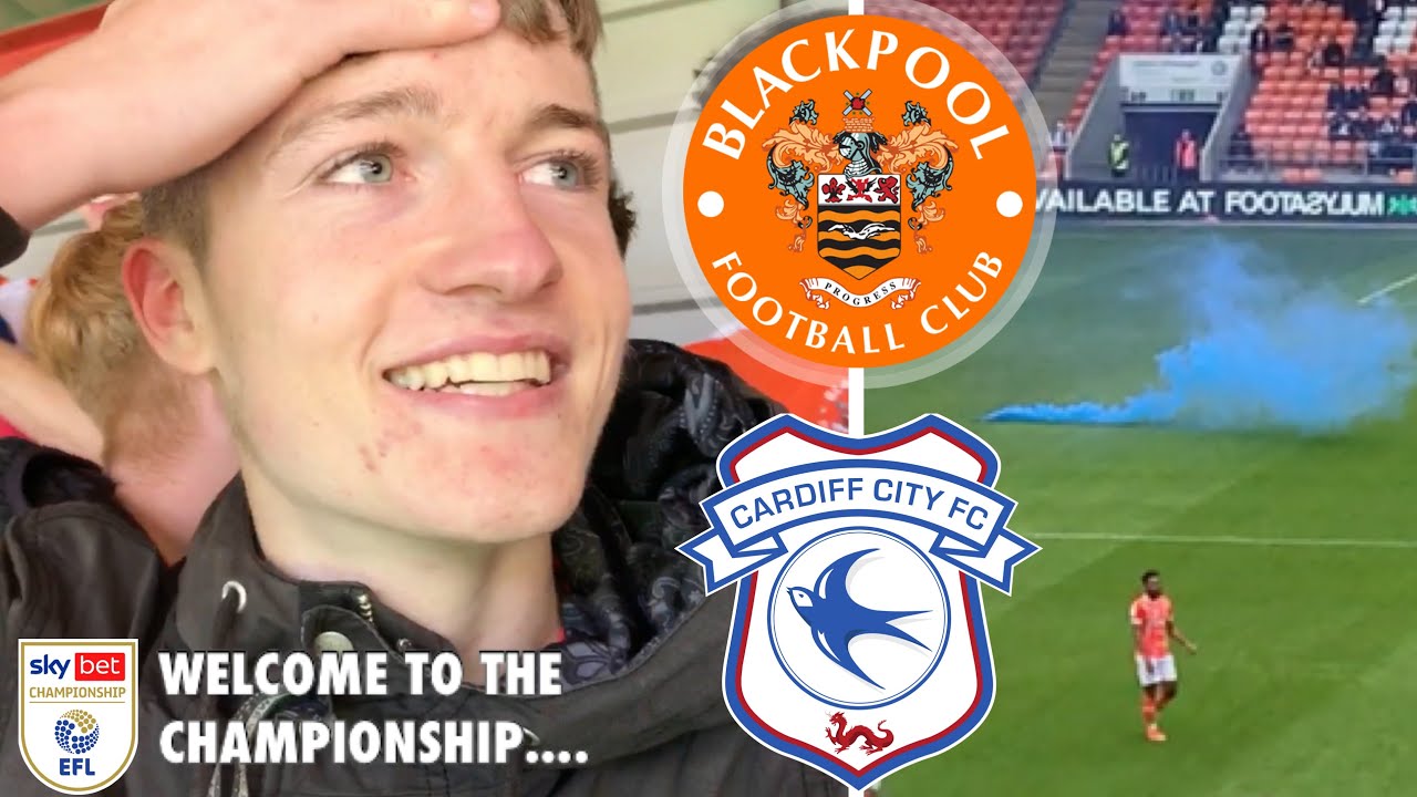 PYROS, LIMBS & DEFEAT... BLACKPOOL VS CARDIFF CITY MATCH VLOG | EFL CHAMPIONSHIP