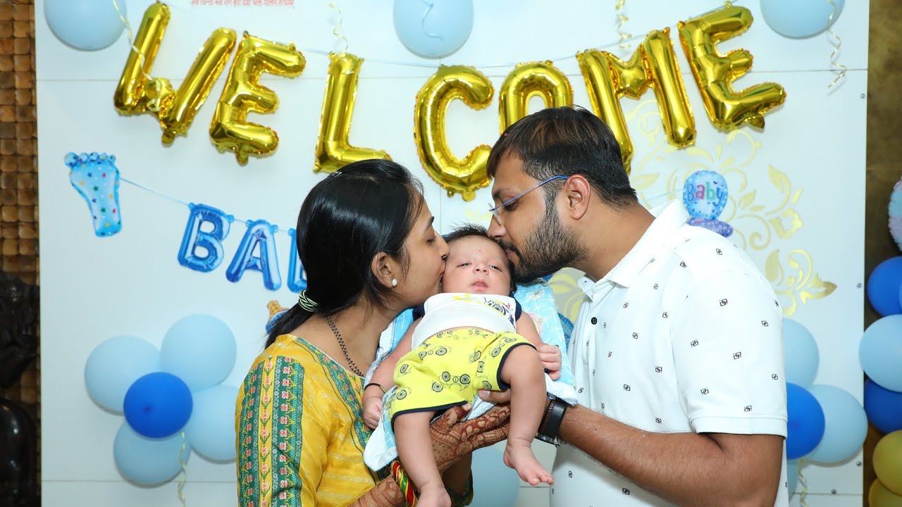 BABY  BOY  WELCOME HOME PODDAR PARIVAR