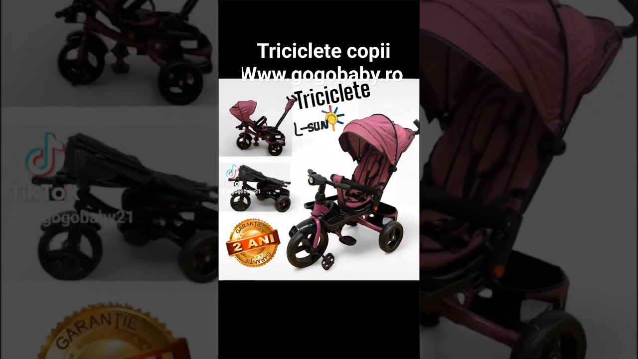 Triciclete copii www.gogobaby.ro 