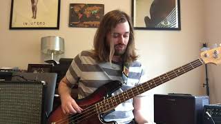 Video thumbnail of "The Beatles - Octopus's Garden Bass Cover and Lesson"