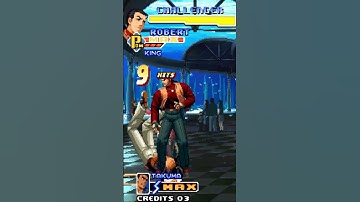 KOF 2000 ROBERT GARCIA POWER MOVES 3 #Shorts