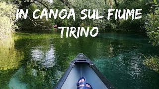 In Canoa Sul Fiume Tirino Youtube