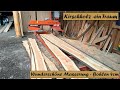 Kirschholz auf der Woodmizer LT15 - wunderschöne Maserung #woodmizer #sawmill #obstholz #kirsche