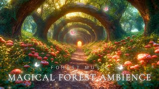 Beautiful Enchanting Forest Space🌳Let go of daily stress \& deep sleep with magical forest music