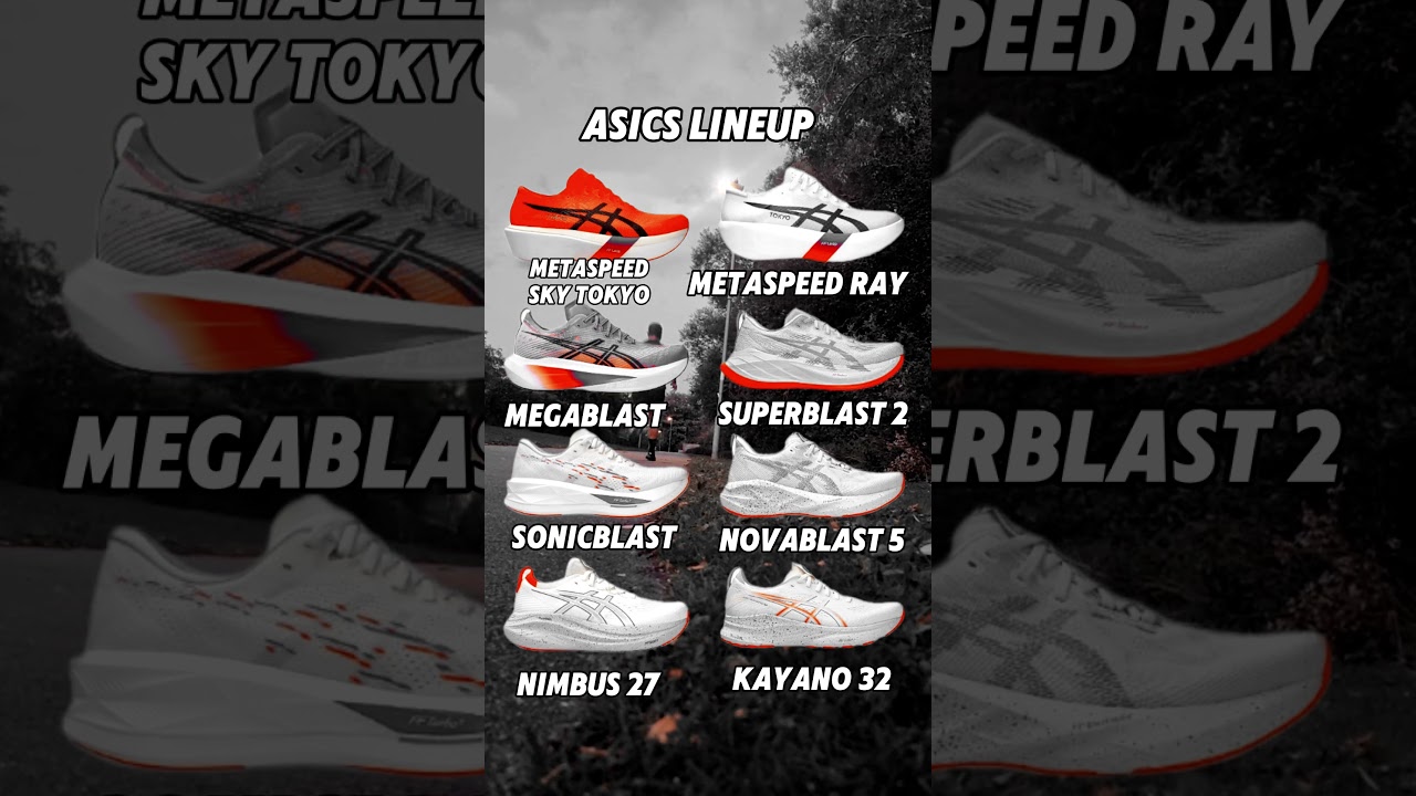 ASICS Shoe Lineup 2025 Revealed!