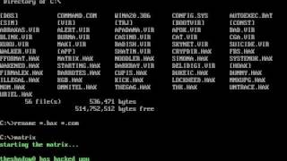 Joke Program Dos Matrix