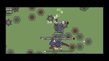 1 min of chicken remake 5v1 look in the dec below (moomoo.io) best hack!