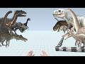 FPS Avatar Rescues Indominus Rex Team vs Indoraptor Team | ARBS