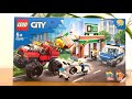 Обзор LEGO City Police Ограбление полицейского монстр-трака 60245 из Rozetka