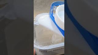 How to refill a moisture absorber container #damprid
