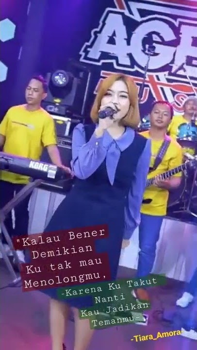 Ageng Musik🎶Story WA //Kunang-kunang....musik asik selalu asik bersama 🎤_Tiara Amora_
