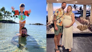 We Went Snorkeling At Secret Beach Near Disney's Aulani, Pregnancy Update & Ama Ama For Dinner!