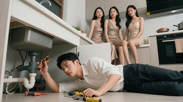 Anh thợ sửa ống nước may mắn có tài năng thiên bẩm, 1 lúc cua đổ 4 hotgirl trong khu phố