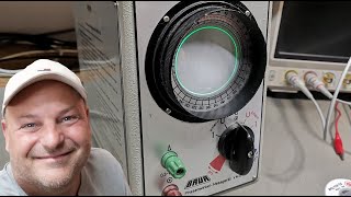 Baur VMG 50 Phase Angle Meter Phasometer 1988 test teardown