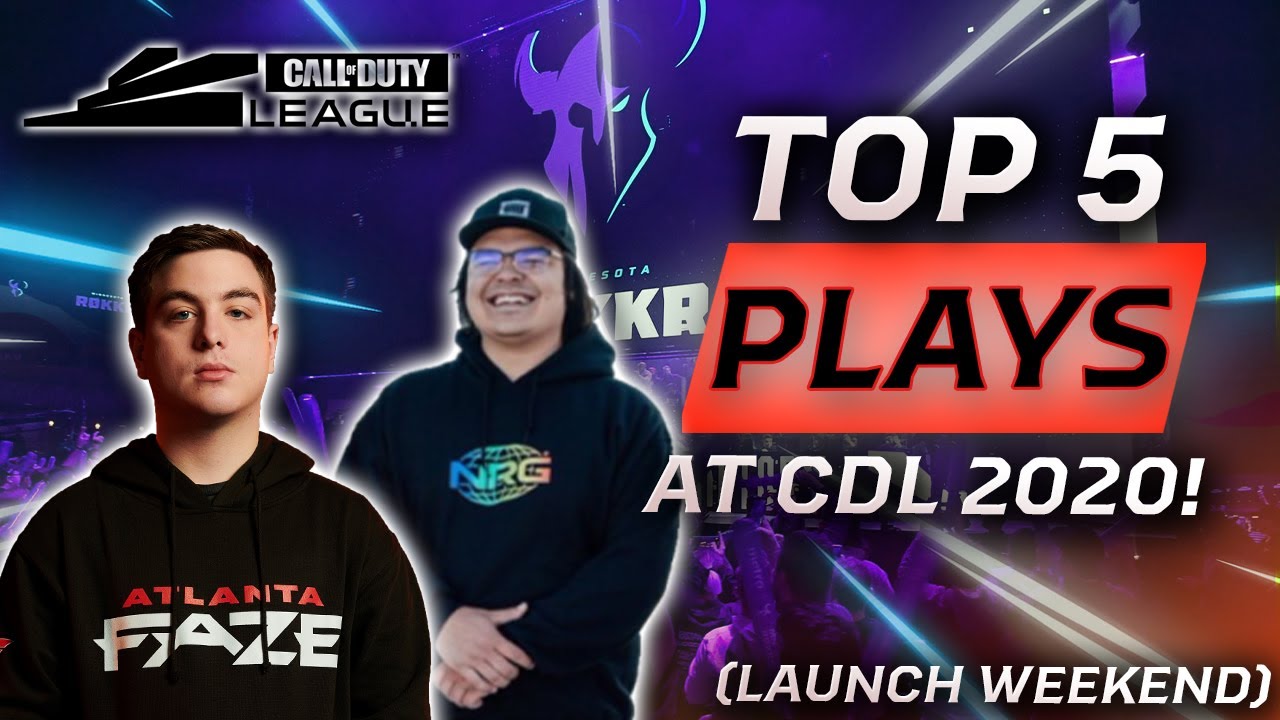 TOP 5 PLAYS AT CDL 2020! (LAUNCH WEEKEND)