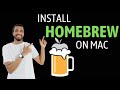 How to install Homebrew on mac [ 2024 ]
