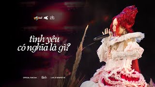 tình yêu có nghĩa là gì? - tlinh | Live at GENfest 23 | Fancam Focus