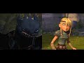 How To Train Your Dragon - Astrid Meets Toothless