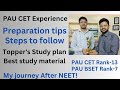 How To Prepare For PAU CET after NEET | Other Career Options Then NEET | BSc Agriculture Admission