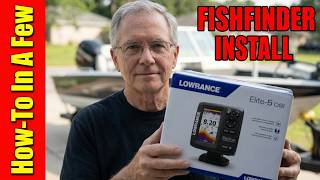 HowTo: Install a Fishfinder / Chartplotter on a Boat (Step-by-Step Lowrance Elite)