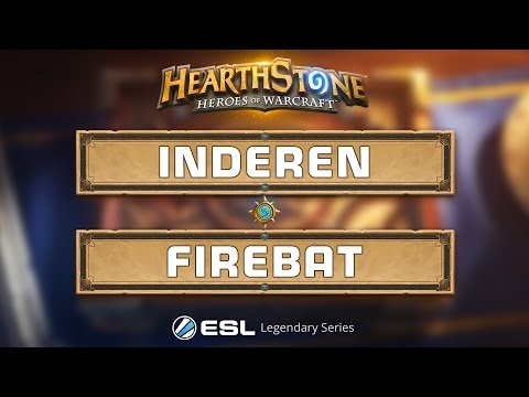 Hearthstone - Inderen vs. Firebat - ESL Legendary Series 2015 Katowice - Ro16