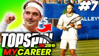 Let’s Play Top Spin 2K25 Career Mode | MyCareer #7 | LEGEND DIFFICULTY! | First Impressions