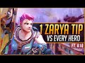 1 ZARYA TIP vs EVERY HERO ft. A10 (2021)