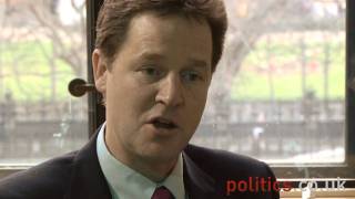 Nick Clegg Interview - On The Smoking Ban And Drug Policy