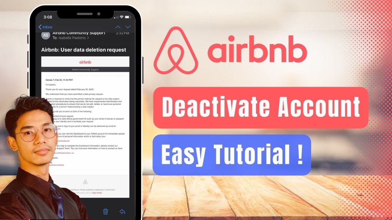 Airbnb How To Deactivate Account YouTube 