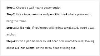 How to Hang an Aura Frame on the Wall – Easy Mounting Guide & Hardware Tips