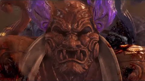 Nioh 2 - Bullying Ryomen Sukuna with the improved Switch Glaive Mystic Art (Dream of the Strong)