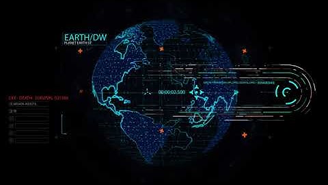 HUD UI Earth 5 - After Effects Template Videohive