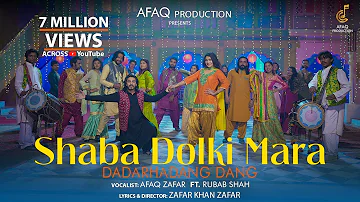 Pashto Wedding Song | Shaba Dholki Maara | Afaq Zafar ft Rubab Shah | Rap | Pashto New Song 2024