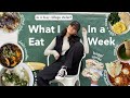 What I Eat in a Week | as a busy college student + easy recipes