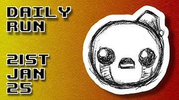 The Binding of Isaac | Daily Run 21st Jan 2025 (Rank: 2️⃣🥈)