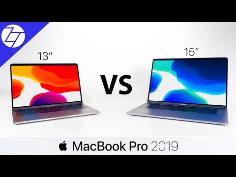 Macbook Pro 13 Vs 15 2019 The Ultimate Comparison Youtube