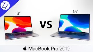 MacBook Pro 13 vs 15 (2019) - The ULTIMATE Comparison!
