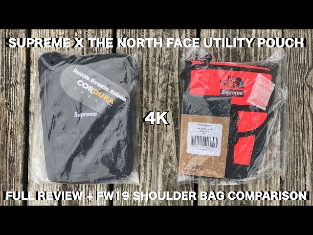 Supreme X North Face Utility Pouch Review + Comparison - YouTube