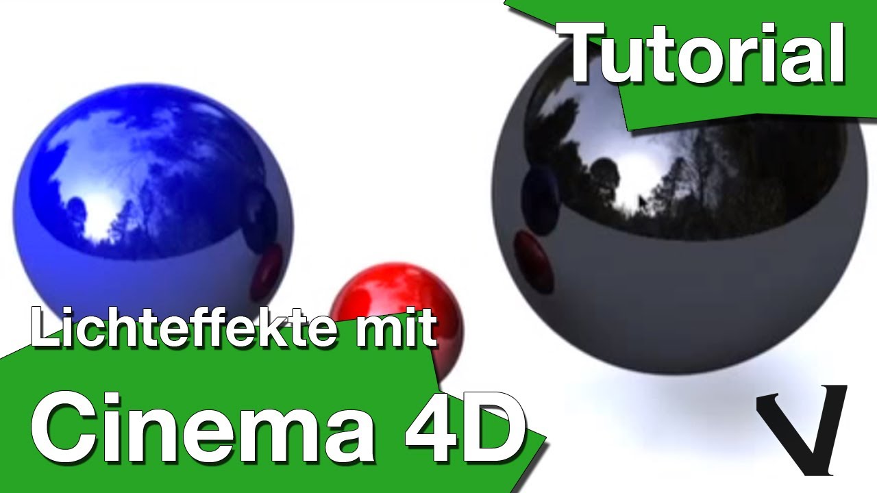 Cinema 4D Tutorial Light Effect/Reflection by Genry Hale - YouTube