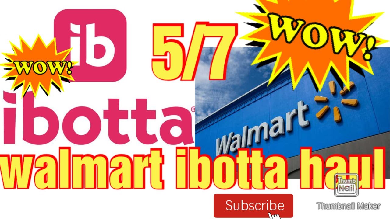 walmart-ibotta-haul-5-8-so-many-great-rebates-febreze-snacks-youtube