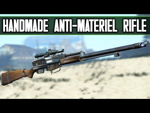 The New Handmade Anti-Materiel Rifle - Fallout 4 Mod