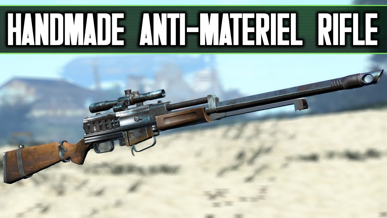 Anti Material Rifle F4NV - NO PASTA LA VISTA at Fallout 4 Nexus - Mods and  community