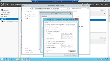 Setting Up Static IP in Domain Controller