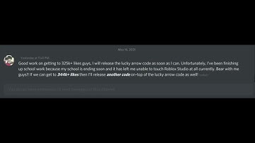 uzu finally speaks up about the lucky arrow code