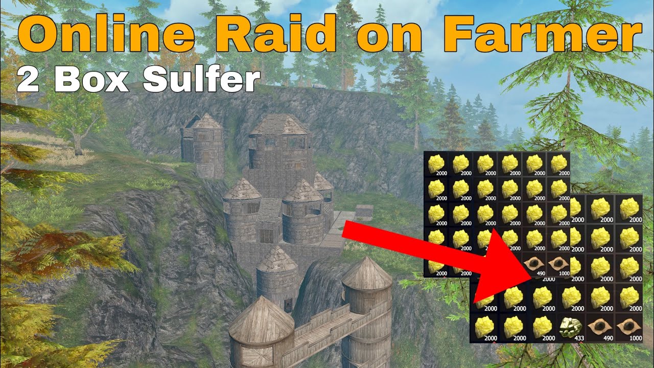 I Got almost 2 Box Sulfer From This cave Base - last island Of survival 
