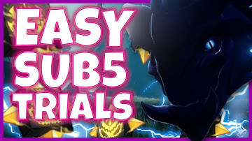 Dauntless Pangar trials - EASIEST sub 5 build and guide