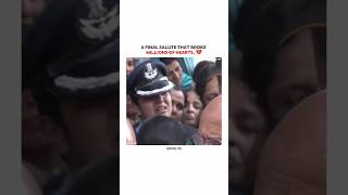 India Lost A Brave Son.