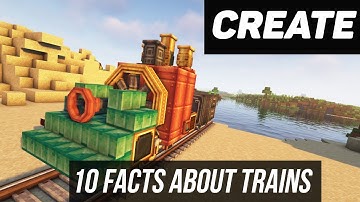 Create mod. 10 facts about trains. Tutorial / guide (minecraft java edition)