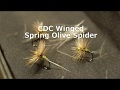Tying CDC Winged SOS