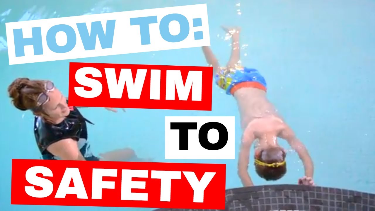 Survival skills swimming pool - Swimming lessons for beginners step by ...